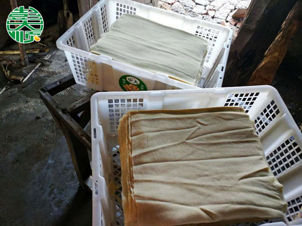  安徽阜陽客戶制作的千張豆腐皮