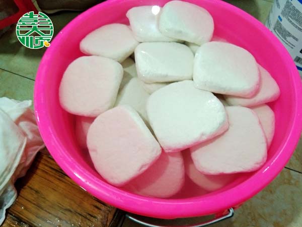 江蘇常州客戶用彭大順豆腐機做的特色小包豆腐