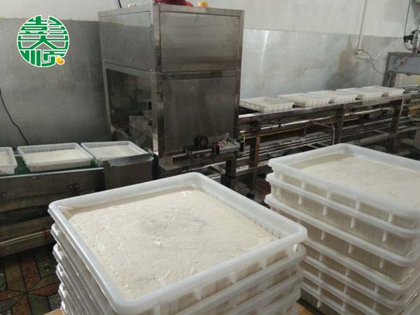 湖南郴州客戶做出的水豆腐