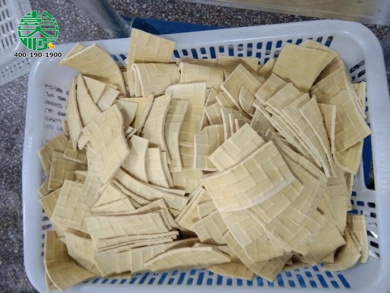 福建沙縣客戶豆制品廠里做的豆腐干成品